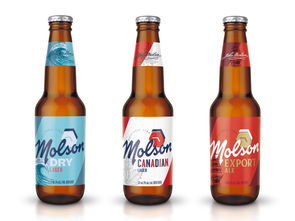 molson 北美最古老的釀酒廠品牌設計